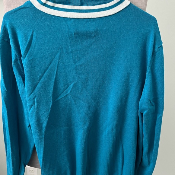 Black Brown men v-neck sweater, size XL - Picture 3 of 4